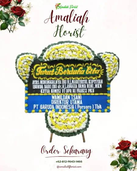 Papan Bunga Duka Tugu